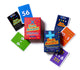 Sum Attack! Math Bundle: both game boxes with cards laid out