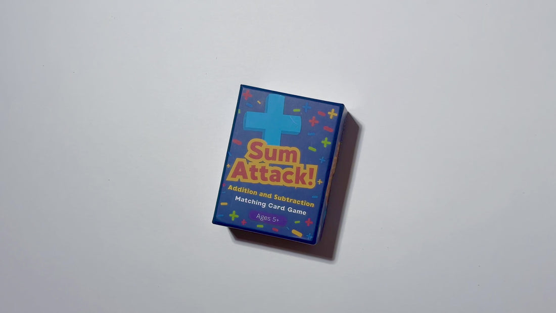 Sum Attack! Addition & Subtraction card game video